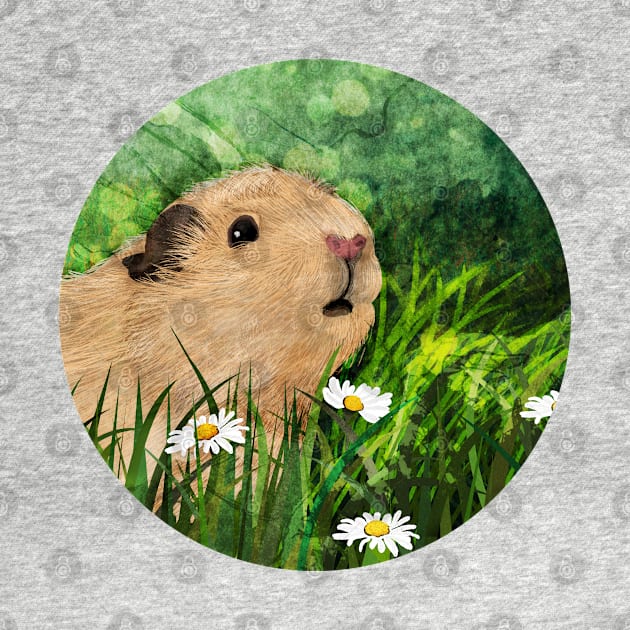 Guinea Pig by KatherineBlowerDesigns